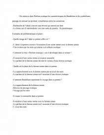 lecture analytique parfum exotique