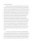 Analyse de documents: François Mitterand et Jacques Chirac