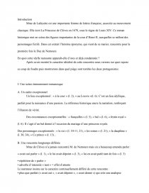 rencontre princesse de clèves