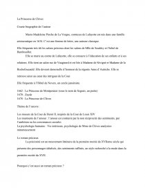 commentaire rencontre princesse de clèves